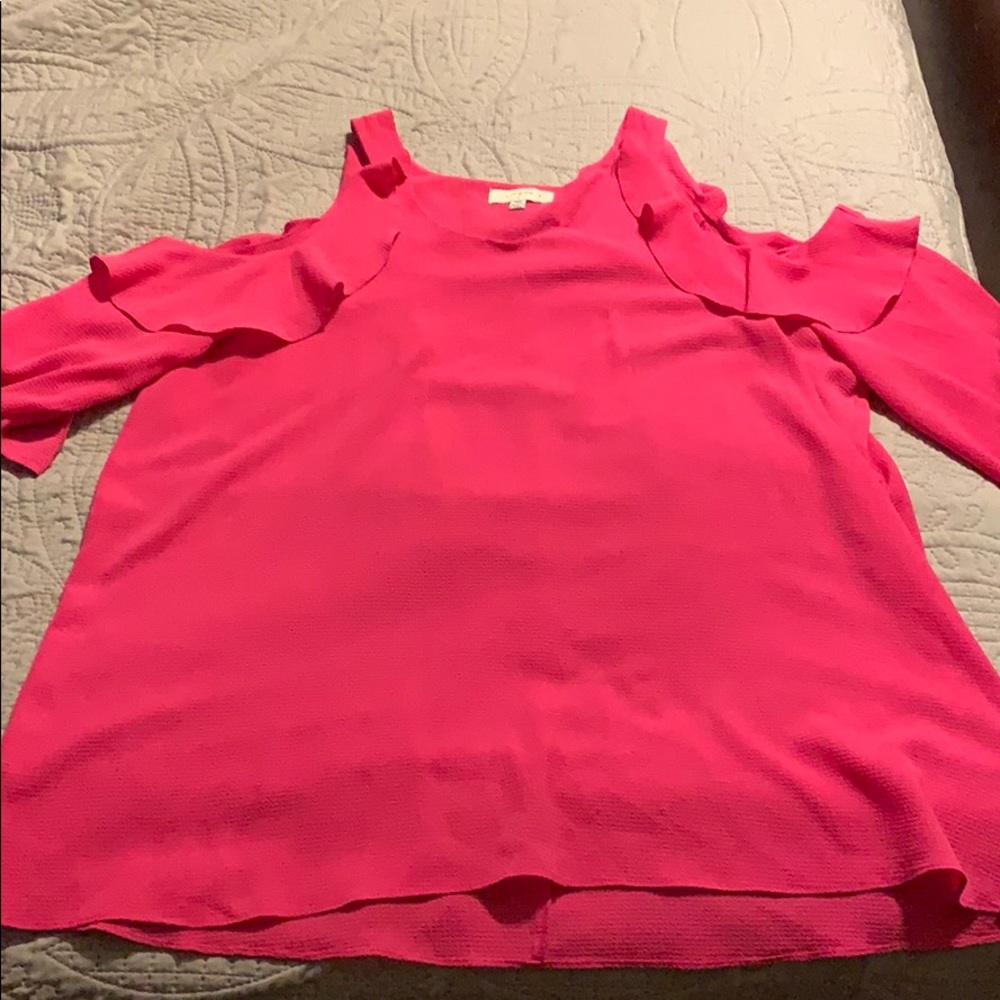 Cold shoulder blouse